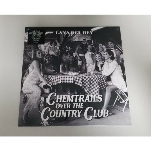 Lana Del Rey Chemtrails Over The Country Club Limited LP Green Vinyl Record New - Picture 2 of 3